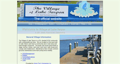 Desktop Screenshot of laketarpononline.com